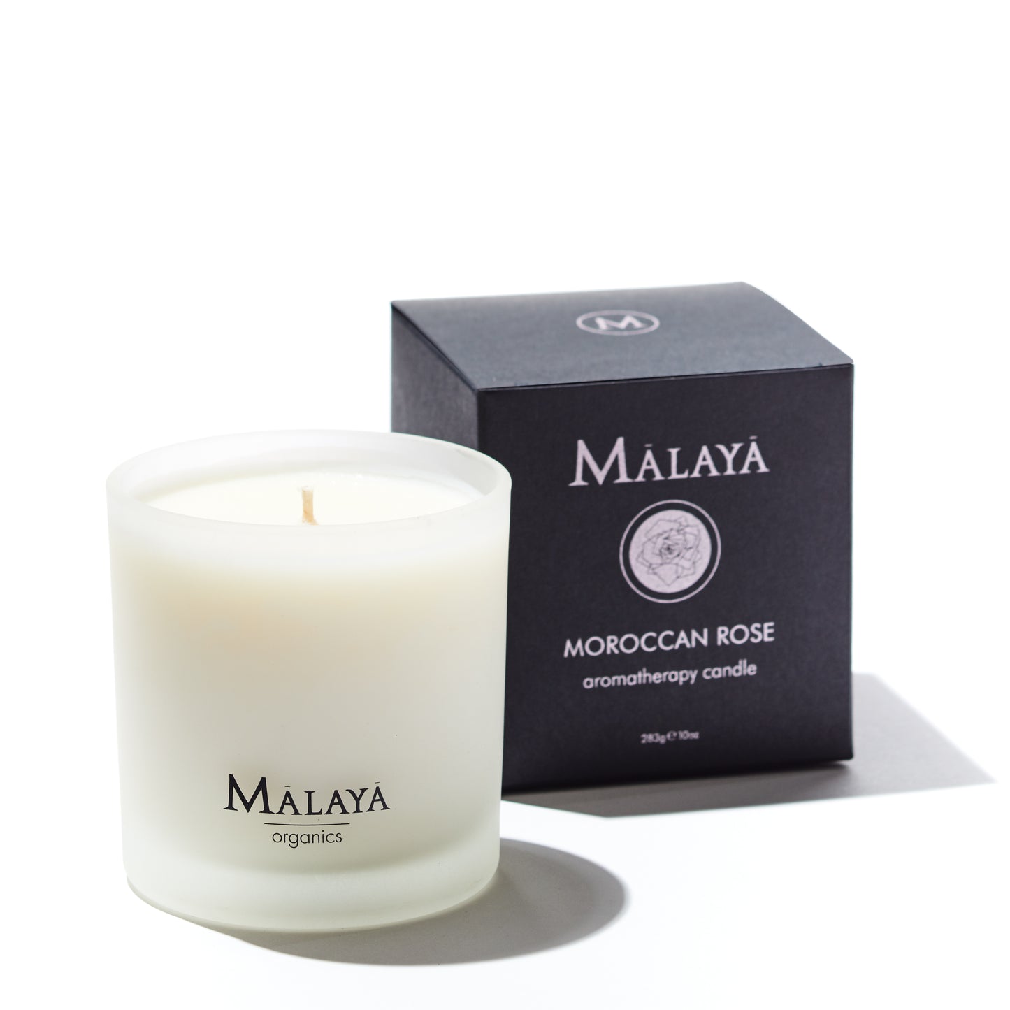 Aromatherapy Candle - Moroccan Rose Natural Fragrance